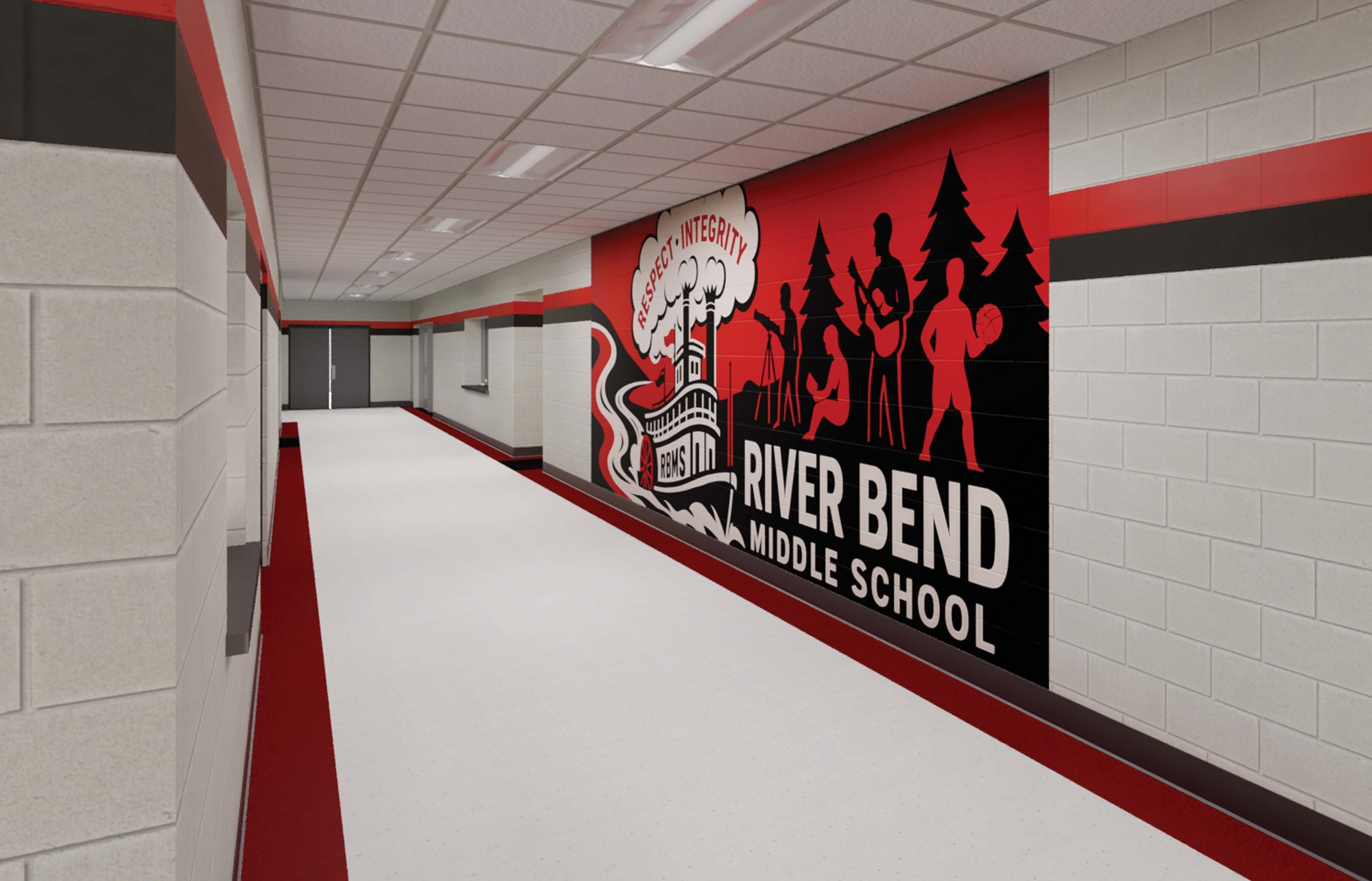 CROPPED_River Bend Junior_Elem_Gymnasium Addition Lobby Corridor_A-5 051425-1