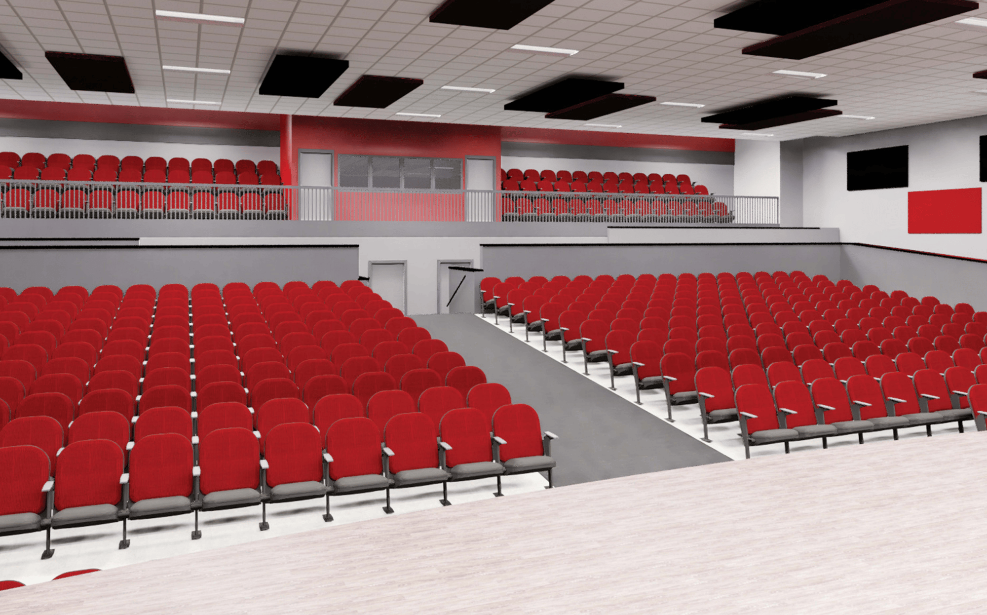 Option C_Auditorium River Bend Rendering